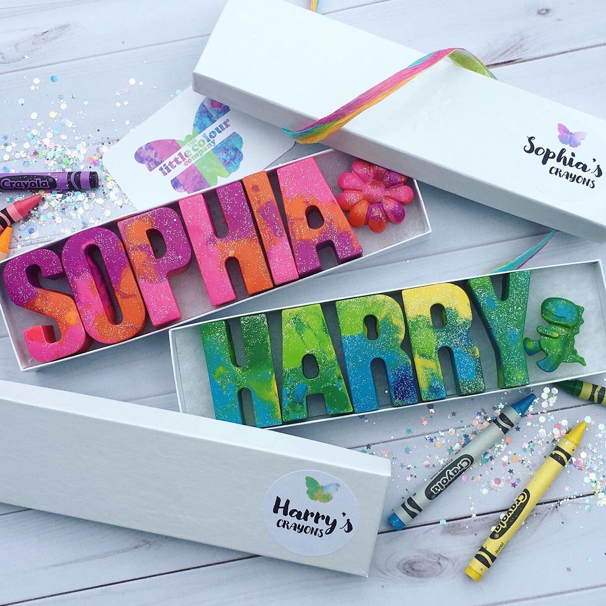 Knot Ur Colour - Personalised Crayons