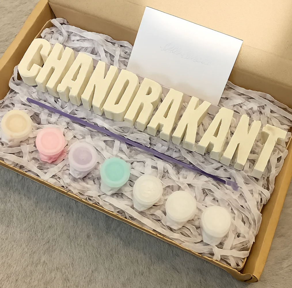 Knot Ur Art - Personalised Name Paint Kit