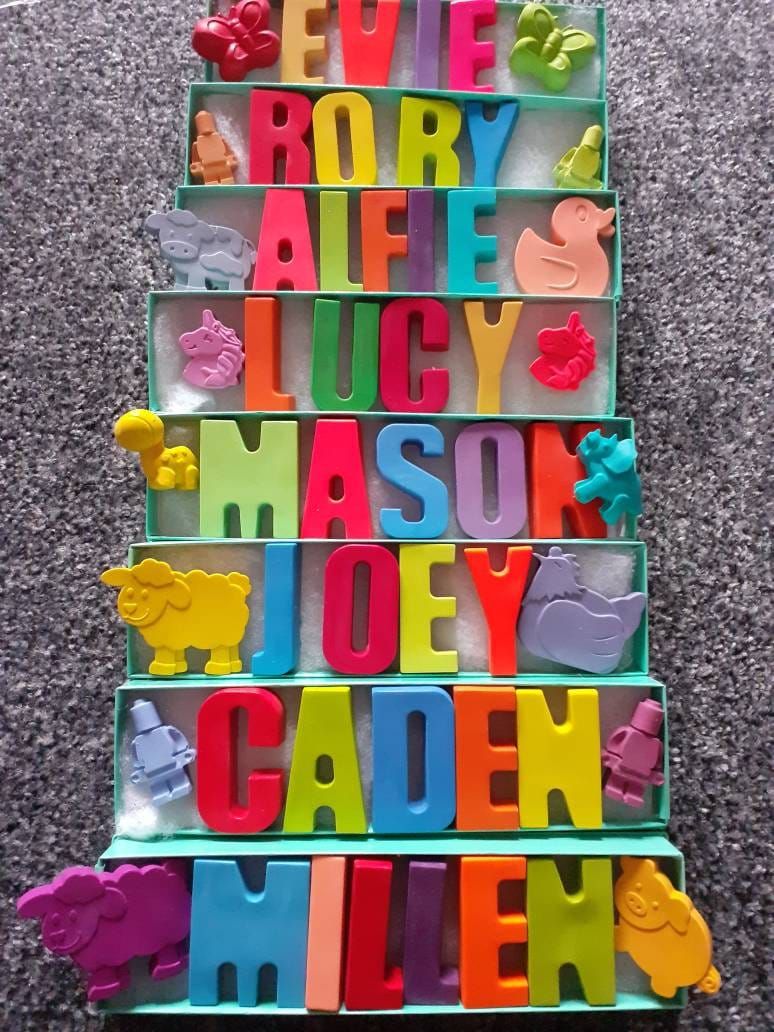 Knot Ur Colour - Personalised Crayons